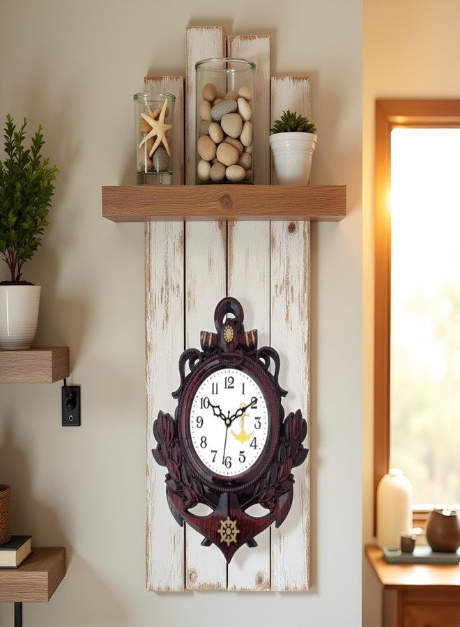Tradsam Large Wall Clock - Silent Non-Ticking Analog Clock for Living Room, Bedroom, or Hall Decorative Round Home Decor Clock - Image 4