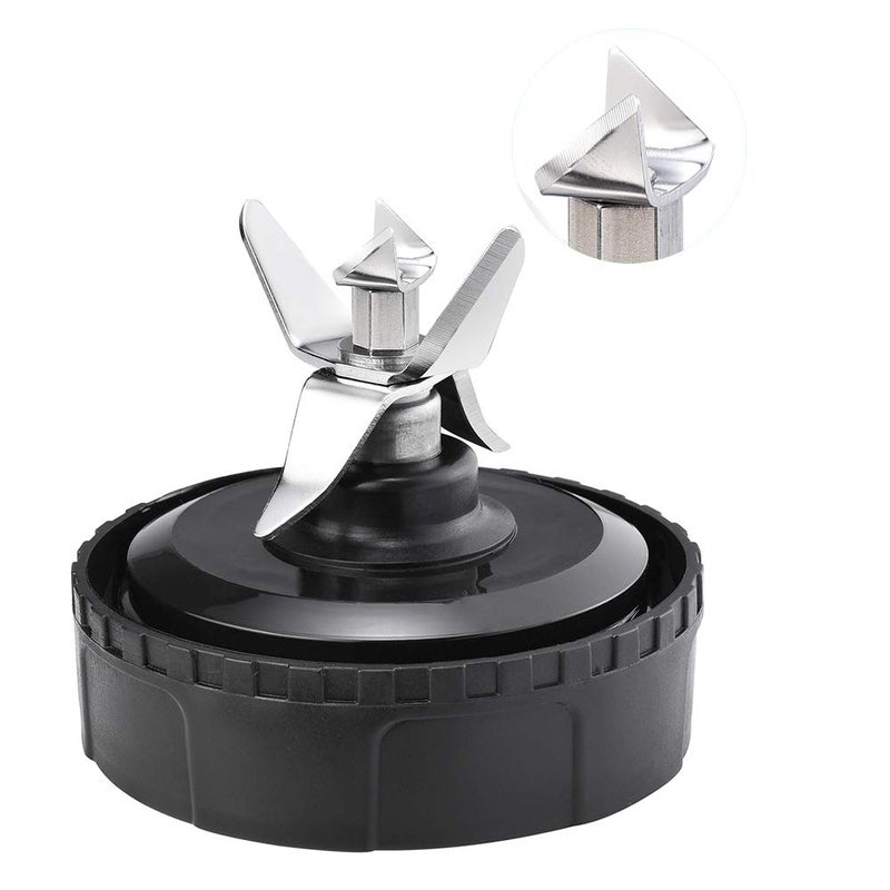 GahsElec Blender Replacement Parts 6 Fins Male Extractor Blade Assembly Fits Ninja 16oz Cups 307KKU 322KKU770 Replacement Extractor Blade fit for Ninja BL660 BL663 BL665Q BL740 BL770AMZ BL772 BL773CO BL780 