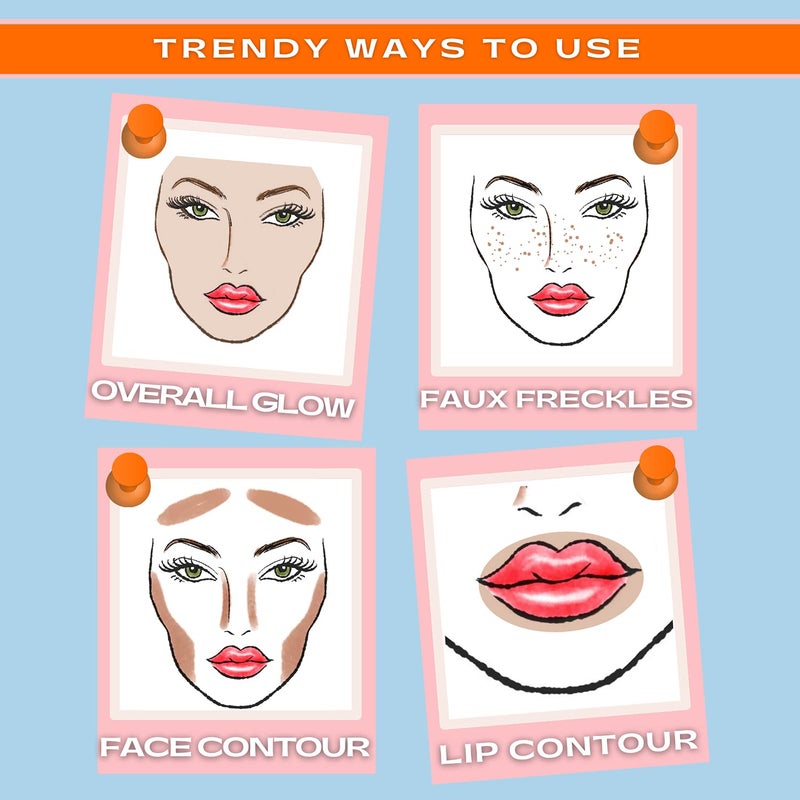 Sun Laboratories By Giesee Face Self Tanner Medium: Facial Self Tanning Lotion, Suntan Lotion and Sun Tanning Lotion for a Perfect Fake Tan - Image 4