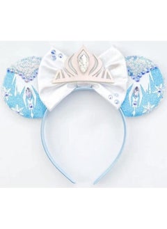 Frozen Inspired Minnie Ears Headband Elsa Minnie Ears (Elsa)