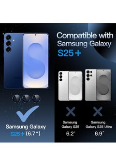 Houmt Samsung Galaxy S25 Plus Case Cover Finger Grip holder Phone Case Magnetic Car Mount For Cover Samsung Galaxy S25 Plus 6.7-inch  - Image 2