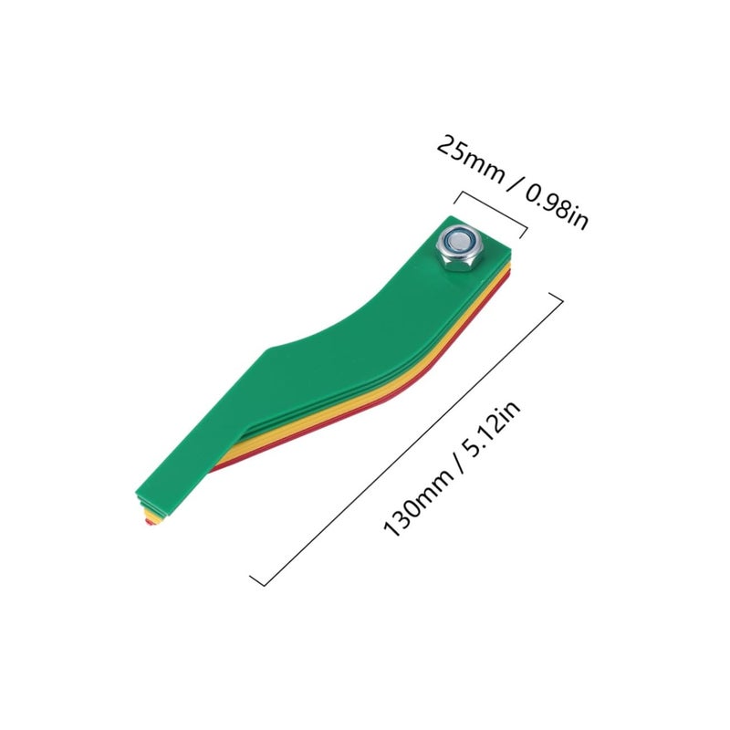 مقياس سمك وسادة الفرامل مقياس الإحساس البلاستيكي أداة قياس فرامل السيارة - Image 3