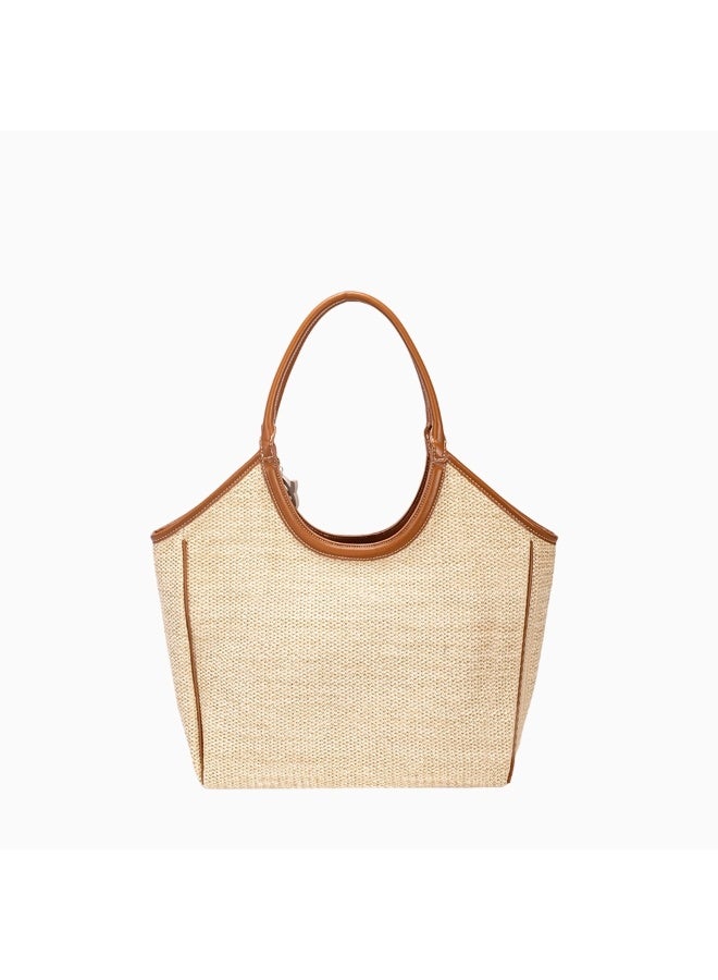 David Jones Valentina Women's Handbag | Elegant Top Handle Shoulder Bag | Comfortable Carry Handles | Spacious Interior | Premium Fashion Tote for Work, Office, Shopping, Beach Bag - CM8240 - Image 5