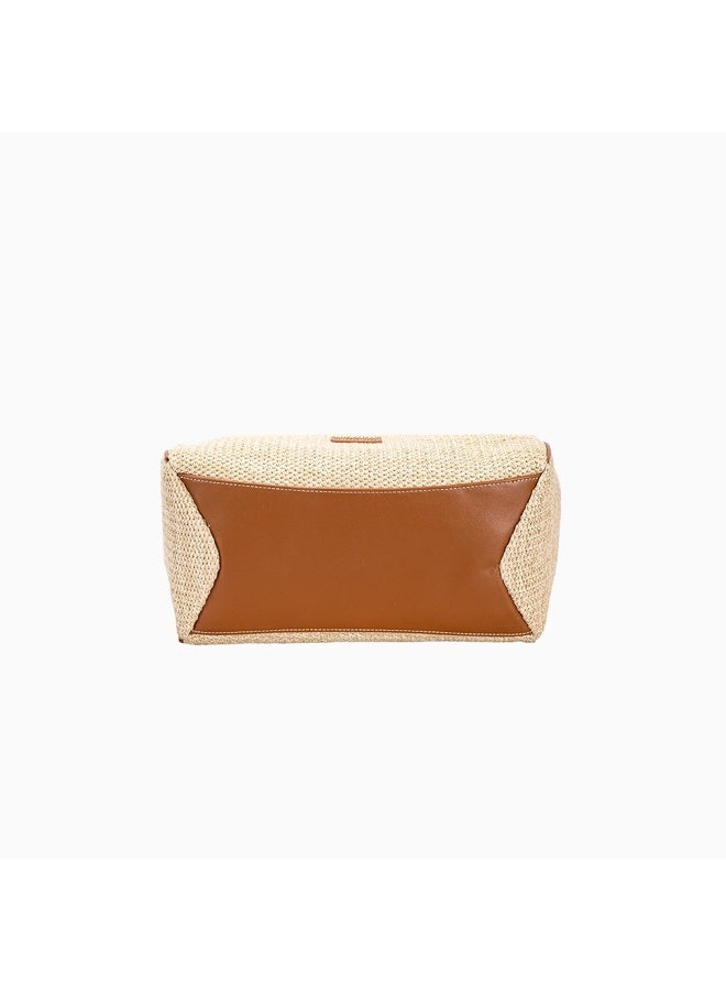 David Jones Valentina Women's Handbag | Elegant Top Handle Shoulder Bag | Comfortable Carry Handles | Spacious Interior | Premium Fashion Tote for Work, Office, Shopping, Beach Bag - CM8240 - Image 3