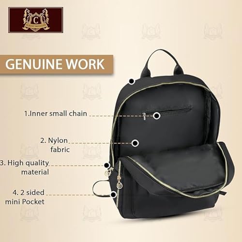 CLASSIC SMUGGLER Backpack Bags for Women/Girls Stylish Shoulder Sling Handbag Office Travel College Daily-Use Convertible 13 Inch Laptop Backpacks Corporate (Casual) - Image 5