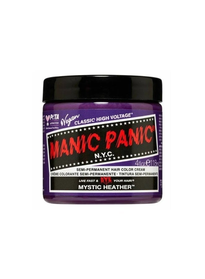 Manic Panic Classic High Voltage Semi-Permanent Hair Color Cream Mystic Heather 118ml - Image 1