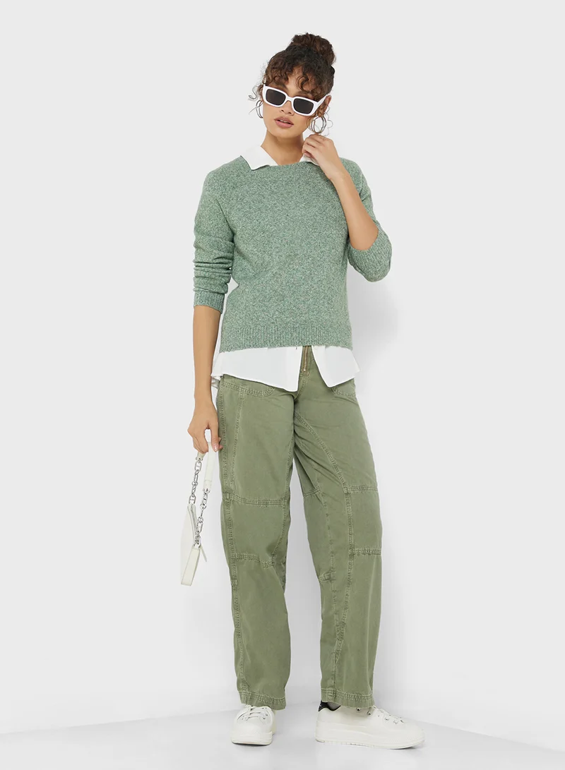 VERO MODA Crew Neck Sweater