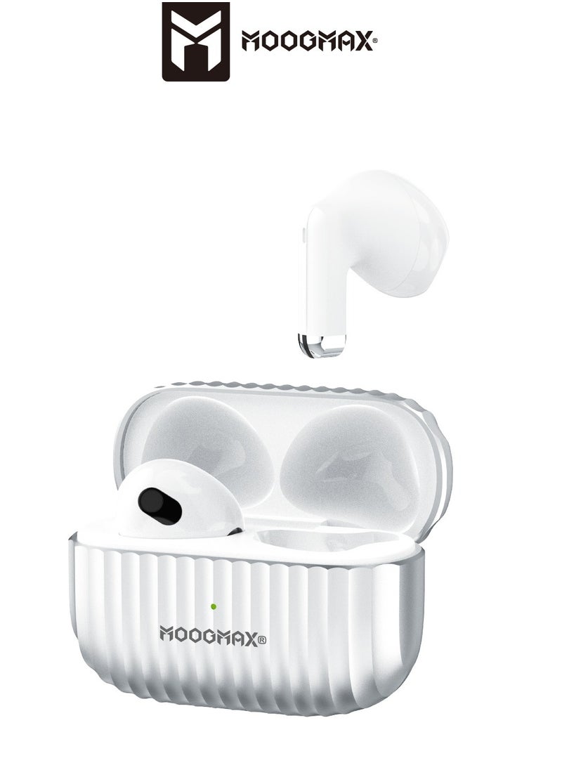 MOOGMAX - Moogmax MX-EP44 A very small TWS wireless Earbuds with built-in microphone with HAFI clear sound, and unbreakable Case (not the earphones) made of zinc alloy - Image 1