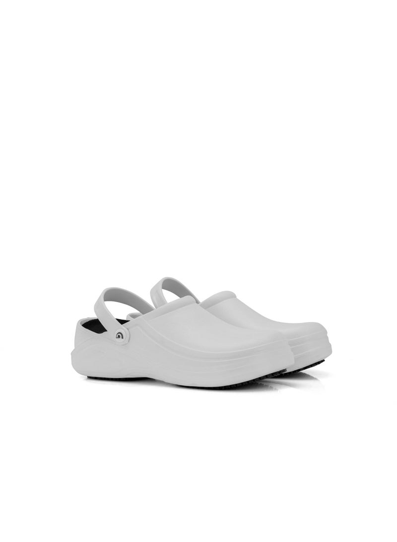 Gladiator Clogs/ Chef Shoes/ Casual Sandals S085 White - Image 4