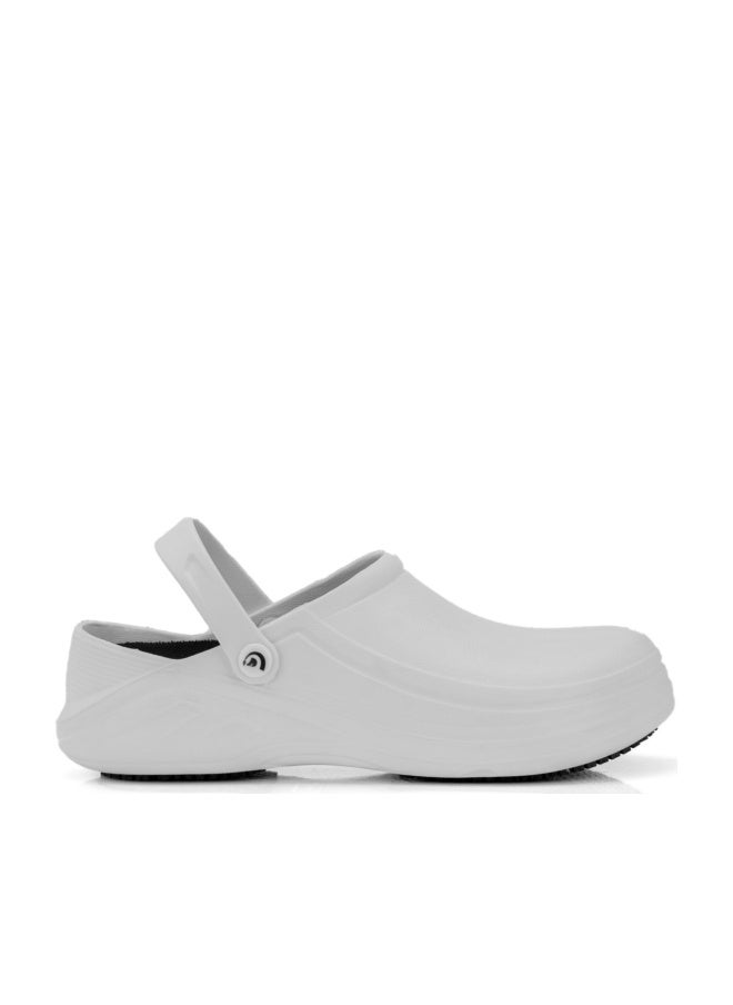 Gladiator Clogs/ Chef Shoes/ Casual Sandals S085 White - Image 1