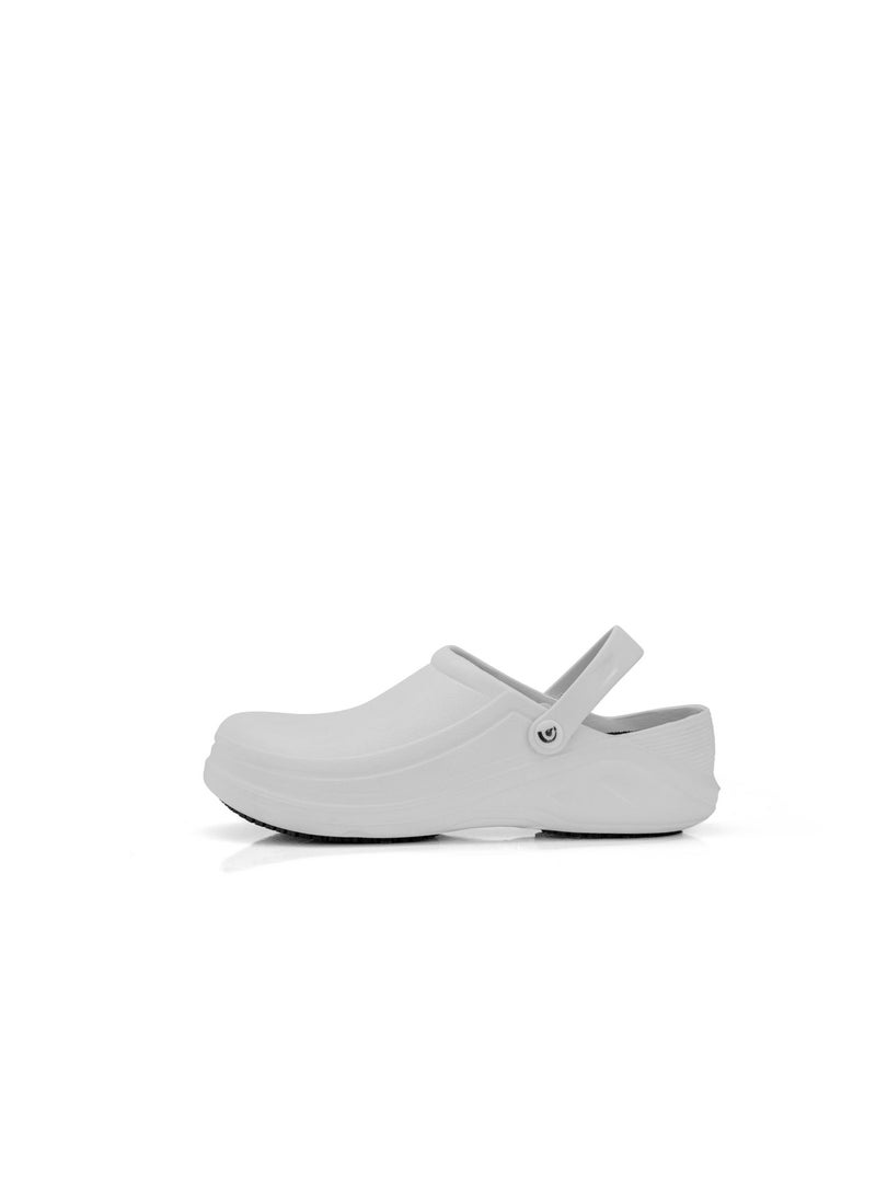 Gladiator Clogs/ Chef Shoes/ Casual Sandals S085 White - Image 2