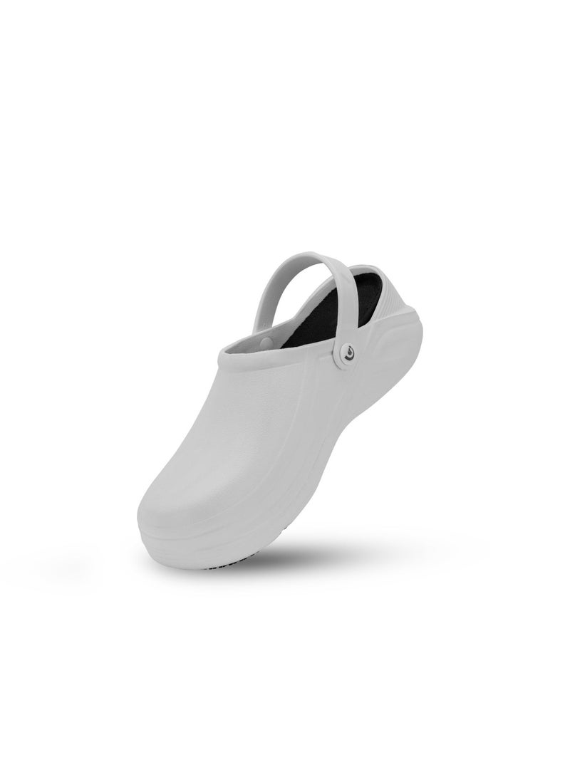 Gladiator Clogs/ Chef Shoes/ Casual Sandals S085 White - Image 3