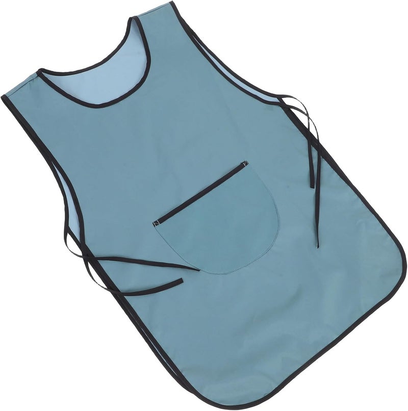 VICASKY Waterproof Hairdressing Apron Vest with Side Ties, Sleeveless Hair Cutting and Kitchen Cooking Apron for Household, Barber, and Cleaning Service Use - Image 1