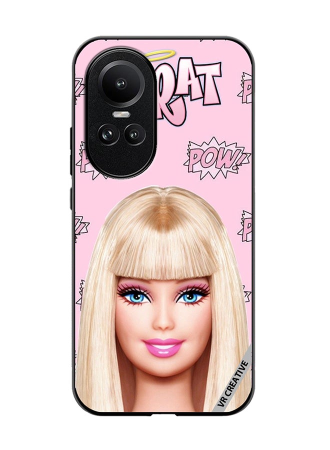 VR CREATIVE Protective Case Cover For Oppo Reno 10 Brat Barbie Design Multicolour - Image 1