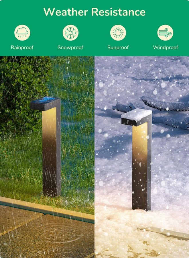 EDISHINE Low Voltage Landscape Lights, 3.2W 85LM 3000K 50,000Hrs Electric LED Pathway Light Wired, Waterproof Outdoor Landscape Lighting & Accessories, Modern Aluminum Housing for Driveway Garden - Image 4