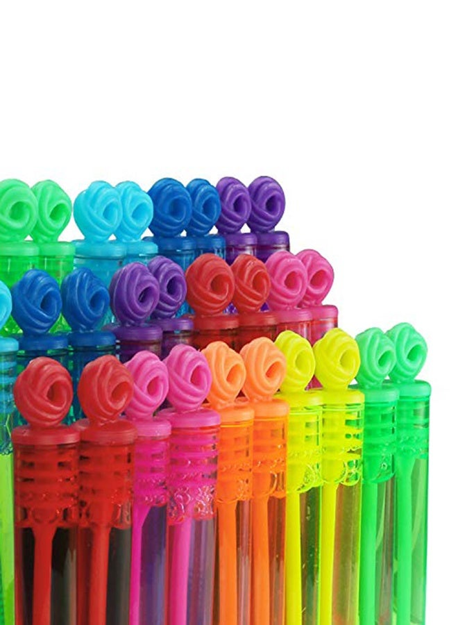 عصي فقاعات جيب صغيرة - هدايا حفلات فقاعات للأطفال، هدايا ألعاب بالجملة، جوائز لرمي في المواكب، عيد ميلاد، زفاف - Image 2