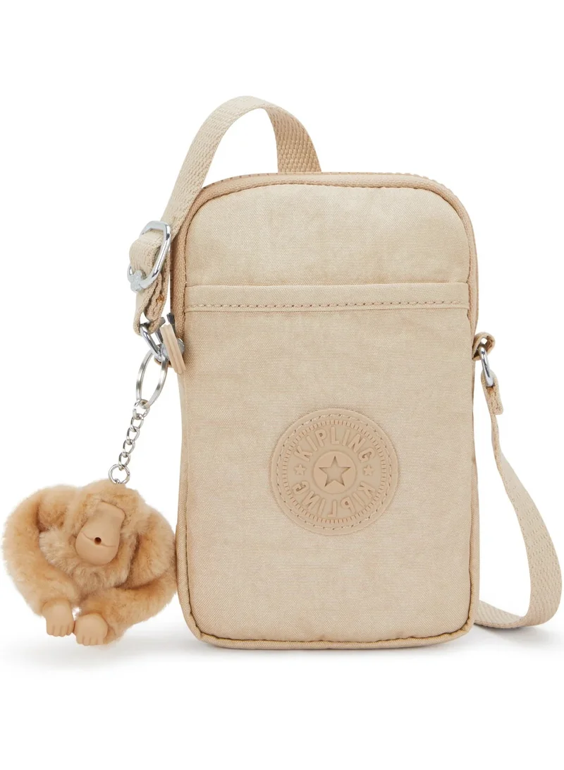 kipling Tally Phone Bag - Sparkled Beige