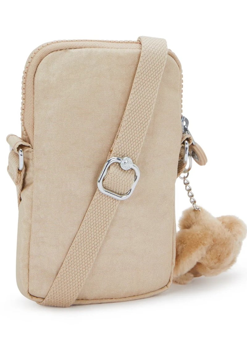 kipling Tally Phone Bag - Sparkled Beige - Image 2