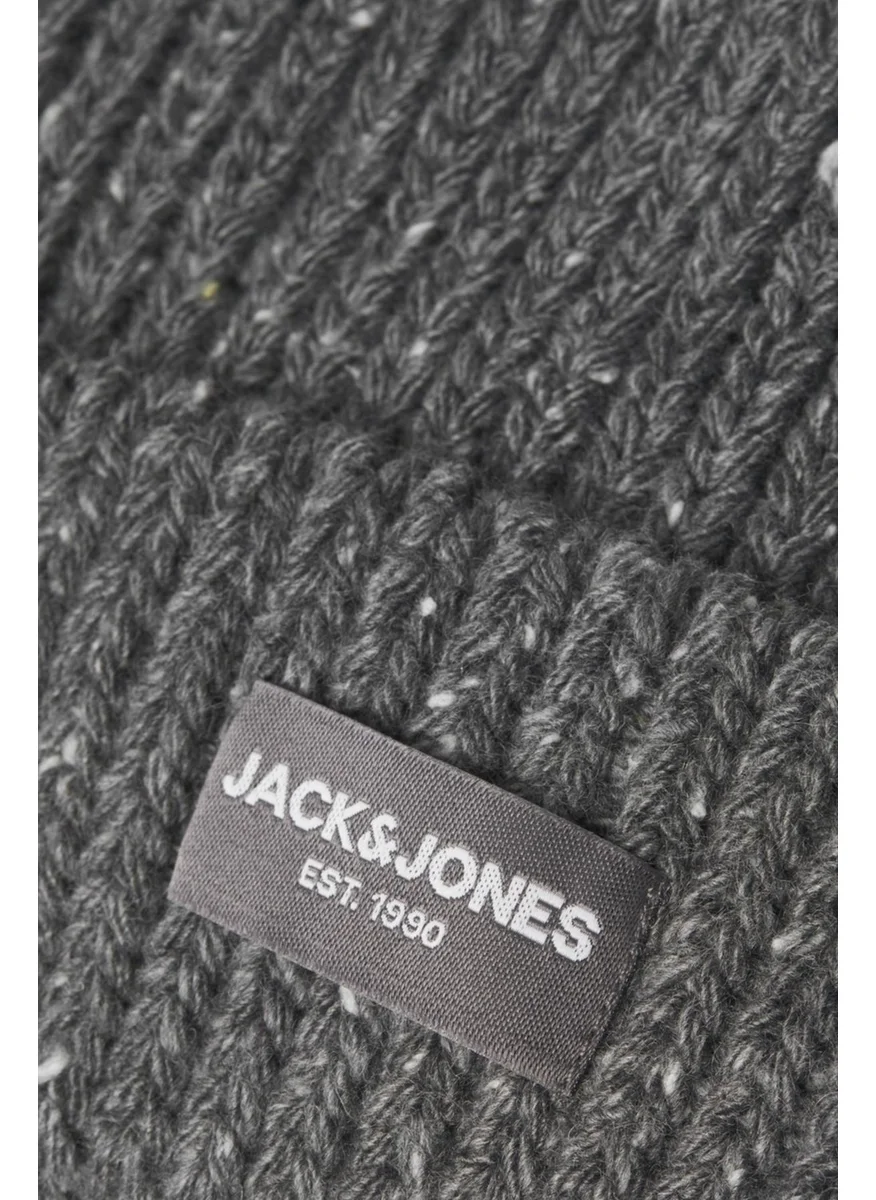 Jack Jones Jaccliff Nap Beanie Gray