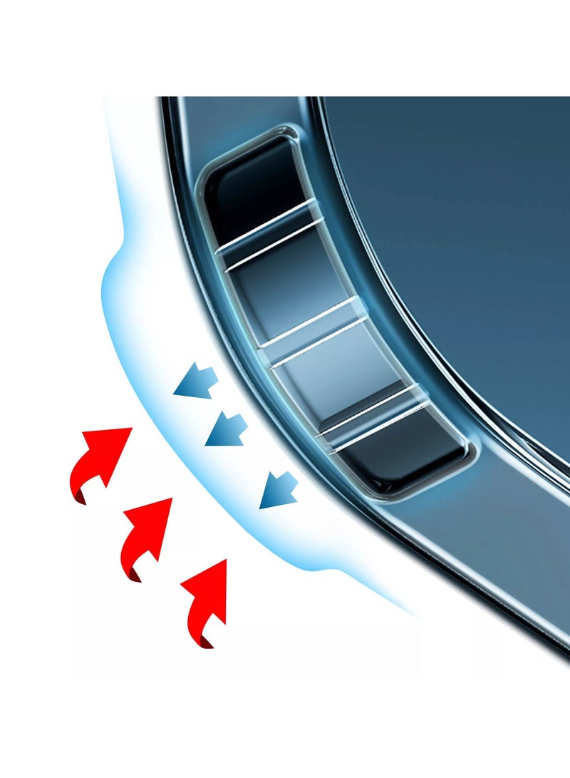 ENMAC Compatible with iPhone 13 clear Phone Case, Ultra-Thin Anti-Fall Anti-Scratch Anti-Yellow Silicone Protective Cover, for Magsafe Charger, Transparent(6.1 inch) - Image 4