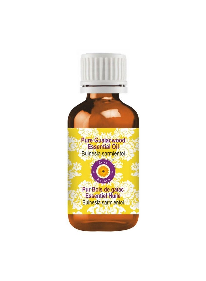 Deve Herbes Guaiacwood Essential Oil (Bulnesia sarmientoi) Pure | Viscous Texture | Rich Aroma | Unisex | All Skin Types |Natural Extract Steam Distilled 50ml - Image 1