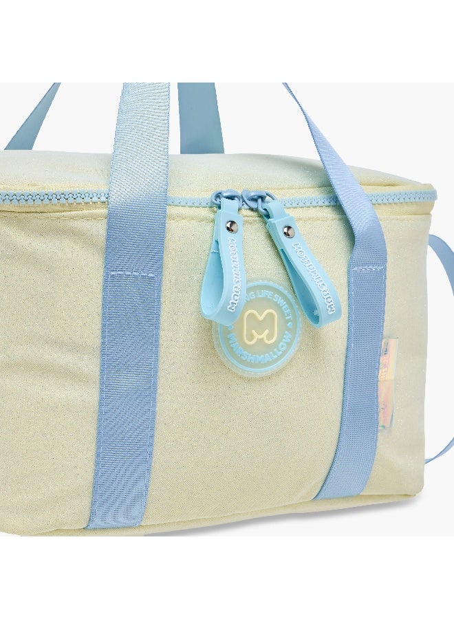 MARSHMALLOW Lunch/Cooler Bag-Tiara-1 Cmprt-Girls- (Polyester) Yellow \ 21X21X10 - Image 5