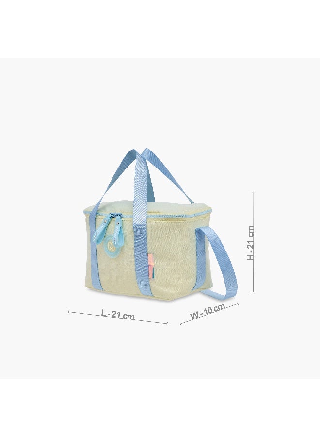 MARSHMALLOW Lunch/Cooler Bag-Tiara-1 Cmprt-Girls- (Polyester) Yellow \ 21X21X10 - Image 2