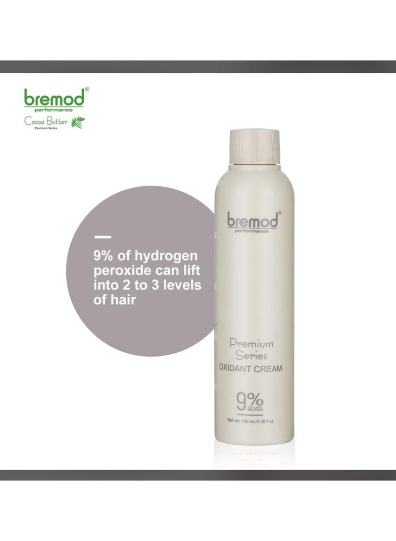 بريمود بيرفورمانس بريميوم سيريس كريم أوكسيدانت 100 مل مطور صبغة الشعر احترافي للعناية بالشعر - Image 2