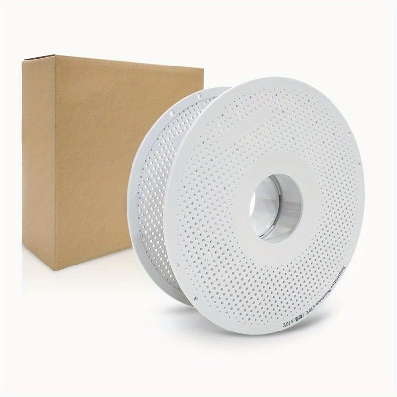 حامل خيوط أبيض قابل للفصل وقابل لإعادة الاستخدام مناسب لخيوط PLA وPETG وTPU وABS لطابعة Bambu X1 P1 A1 ثلاثية الأبعاد. - Image 1