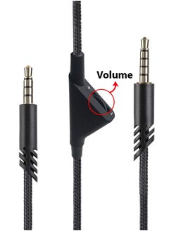Replacement for Astro A10 A40 Inline Volume Control Cable Cord, Audio Gaming Wire Compatible with Astro A10 A40 Headsets Volume Control Function