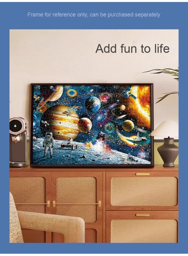 ألغاز تفريغ الضغط/ألغاز للكبار، 1000 قطعة، لغز مناظر طبيعية للمعالم العالمية، تزيين المنزل، لعبة الكلمات المتقاطعة الإبداعية، هدية تعليمية للأطفال، تزيين منزلي مناسب للأصدقاء والعائلة - Image 5