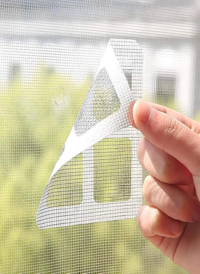 Garth Window Screen Repair Tape Pack Of 5 | 4 X 4 Inch Mesh Patch For Mosquito Net Door Window Screen Repair | Strong Adhesive Fiberglass Tape For Home Office Easy Fix - Image 4