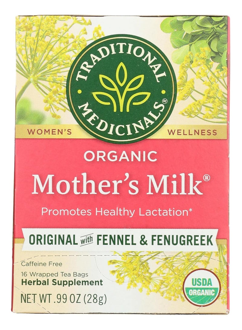 Tm Traditional Medicinals, Mother'S Milk, 16 Ct - Image 1