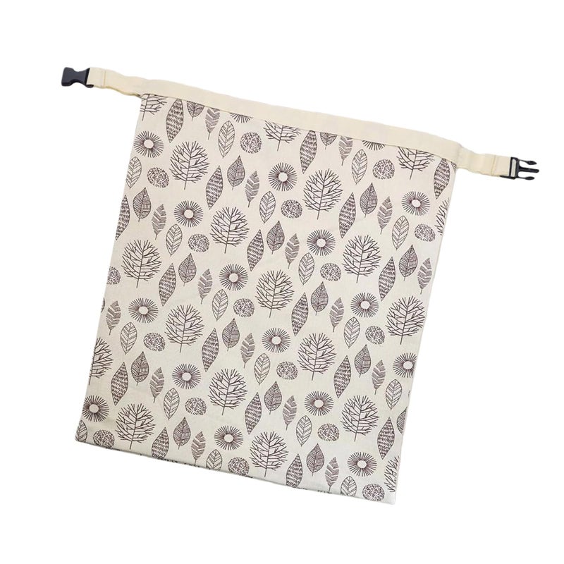 Washable Cotton Bread Storage Bag with Secure Clasp for Sourdough Freshness - Image 2