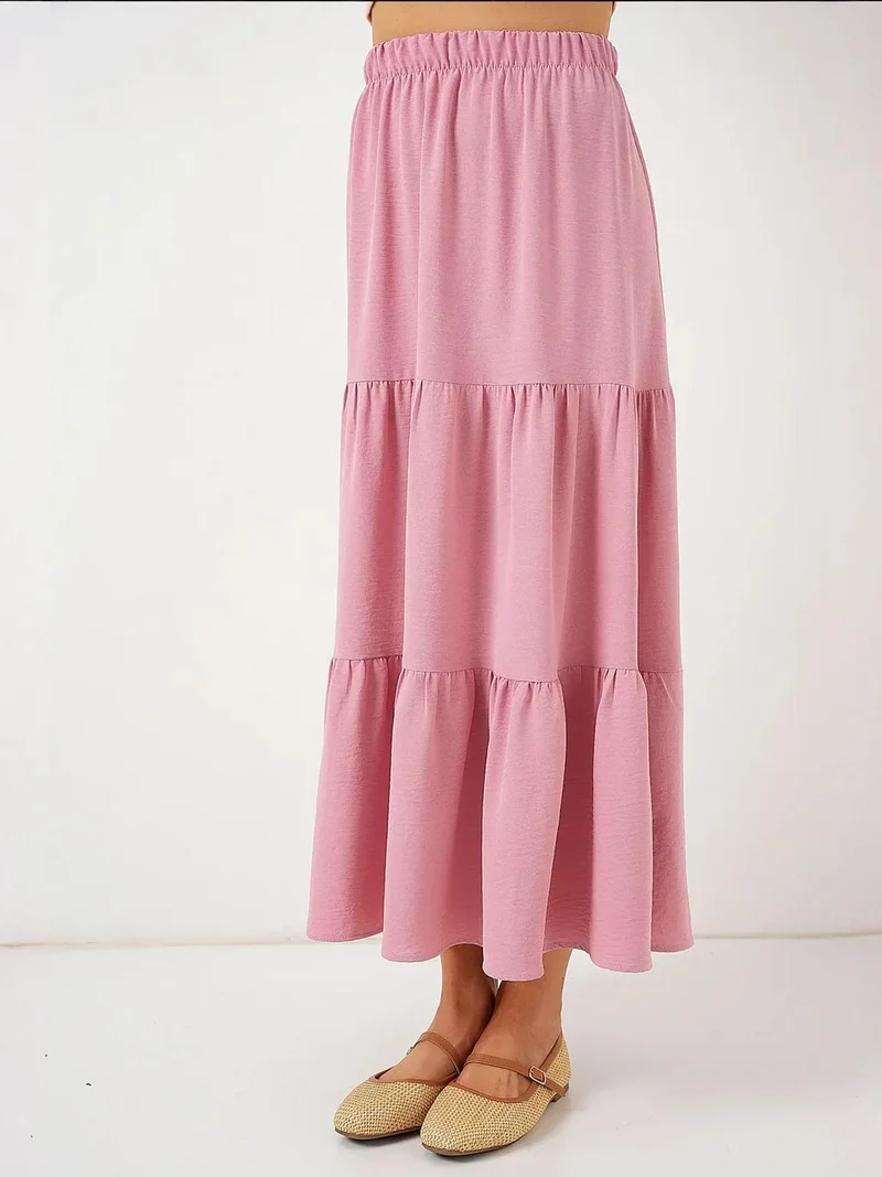 BIG DART BDART Textured Maxi Skirt