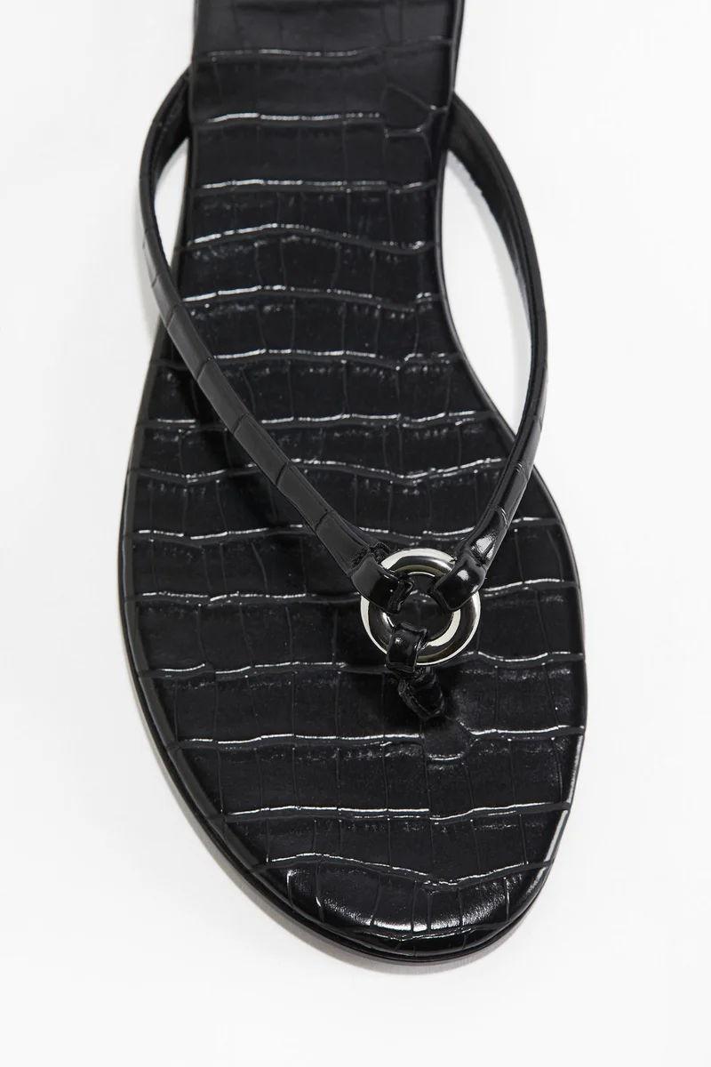 H&M Ring-detail flip-flops