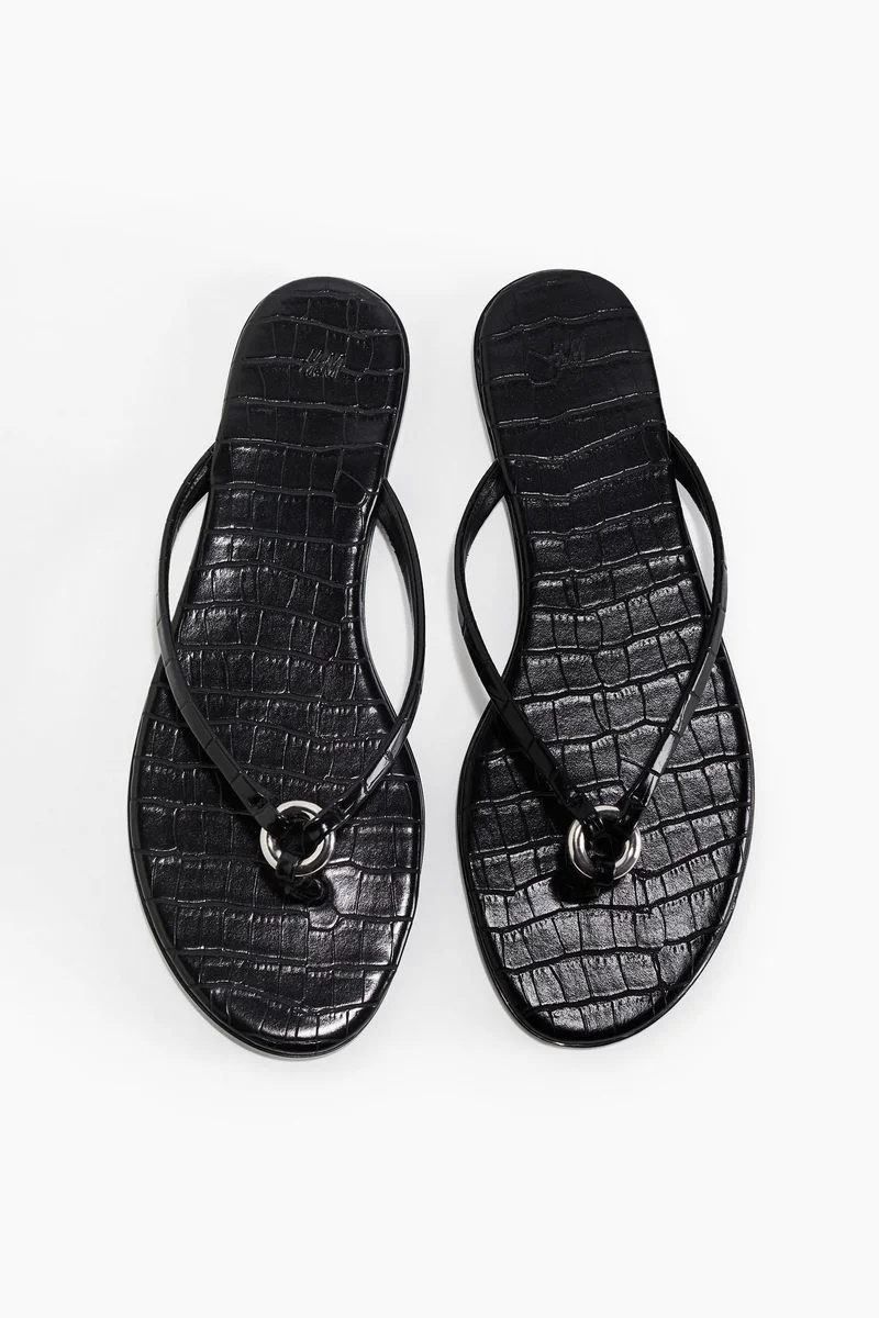 H&M Ring-detail flip-flops