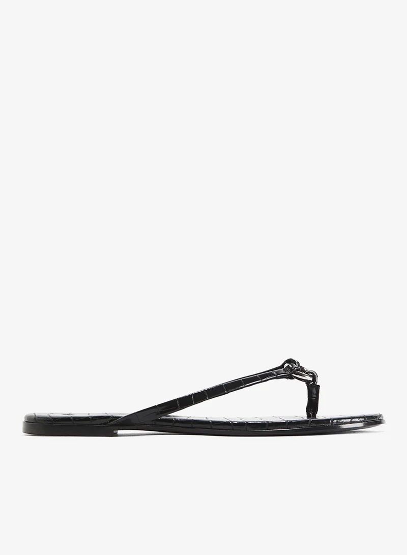 H&M Ring-detail flip-flops