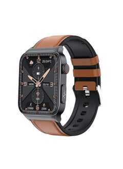 Saco Health Smart Watch with Blood Glucose Monitoring Uric Acid and Heart Rate Body Composition Bluetooth Call Feature 