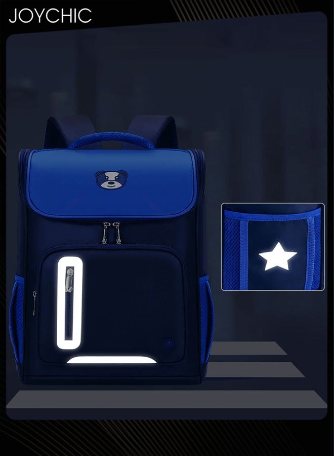 Joychic حقيبة ظهر للمدرسة الابتدائية للأولاد والبنات بألوان متعددة خفيفة الوزن سعة كبيرة حقيبة مدرسية مقاومة للماء للأطفال - Image 3