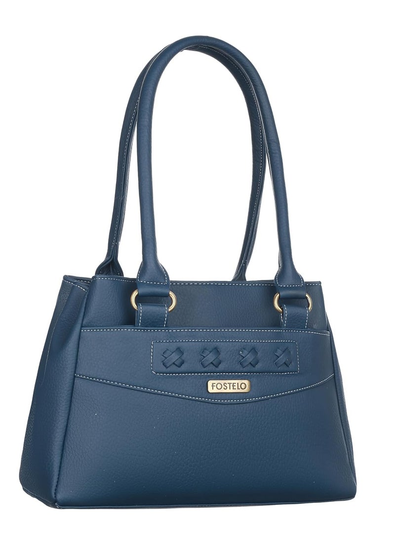 Fostelo Women's Maria Satchel Tote Handbag for Women | Ladies Purse | Stylish Shoulder Bag | Gift For Women - Image 1