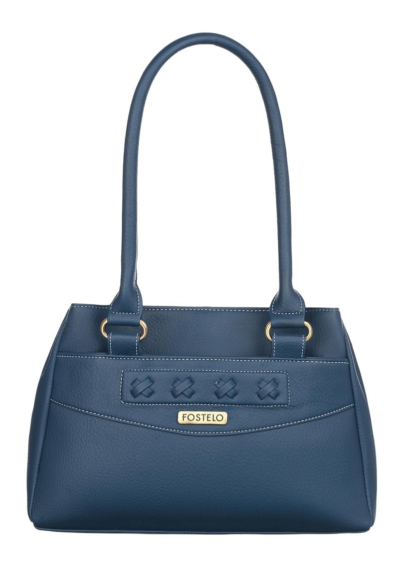Fostelo Women's Maria Satchel Tote Handbag for Women | Ladies Purse | Stylish Shoulder Bag | Gift For Women - Image 2