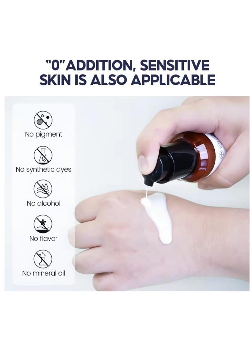 Vibrant Glamour 80 جرام مصل مرطب نياسيناميد 2% مع 5X سيراميد وحمض الترانيكساميك، مرطب للوجه نياسيناميد لترطيب البشرة وإزالة البقع الداكنة وتغير اللون مع فيتامين سي وفيتامين إي للرجال والنساء - Image 5