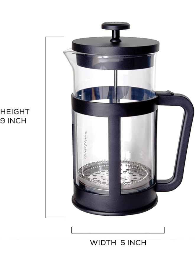 إيرولات ماكينة تحضير القهوة الفرنسية Essentials، تكفي 5 حصص، سعة 34 أونصة - Image 2