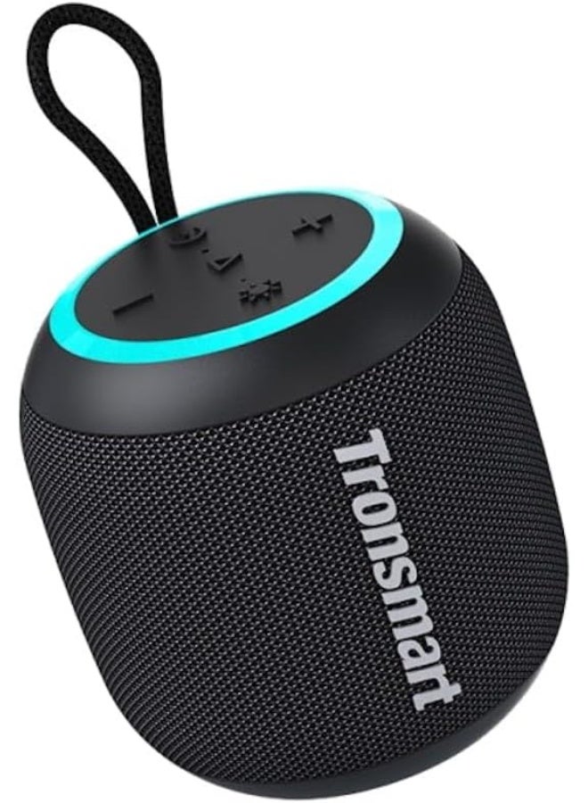 ترونسمارت مكبر صوت محمول لاسلكي Tronsmart T7 Mini بقوة 15 واط - إضاءة LED تفاعلية، صوت استريو غني، مقاوم للماء بمعيار IPX7، يدعم AUX وبطاقة Micro SD/TF - Image 4