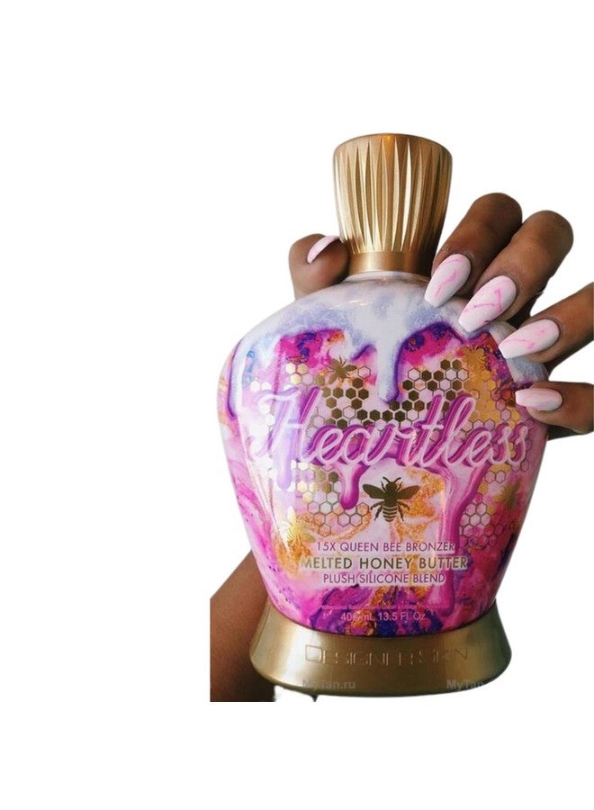ديزاينر سكن لوشن التسمير Heartless من Designer Skin إصدار 2019 مع 15x Queen Bee Bronzer### - Image 3