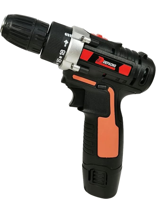 erorex Cordless Drill Set 12V Rechargeable Electric Screwdriver Kit With 2 Batteries Variable Speed And Drill Bits For Home And Diy Use - Image 2