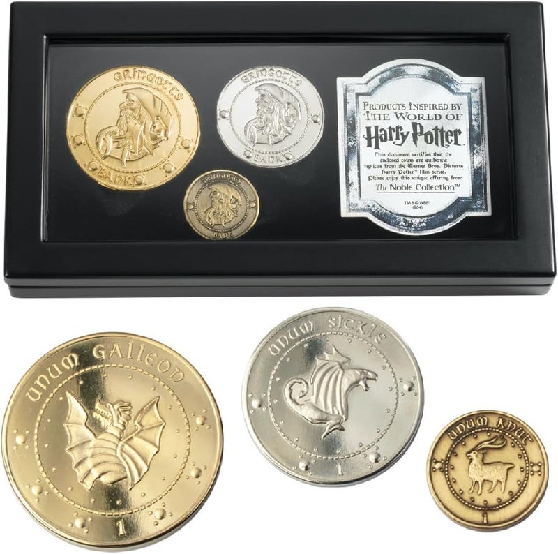 The Noble Collection Harry Potter Gringotts Bank Coins Collection - Image 1