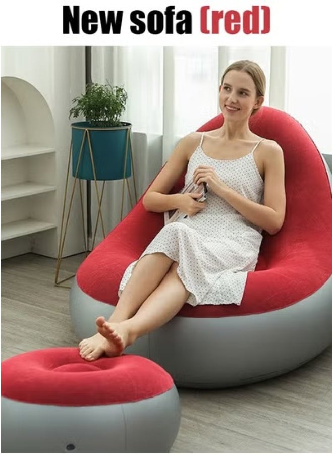 Generic Nordic lazy and relaxed spherical plush lounge sofa with a high level of comfort and appearance.  - Image 4