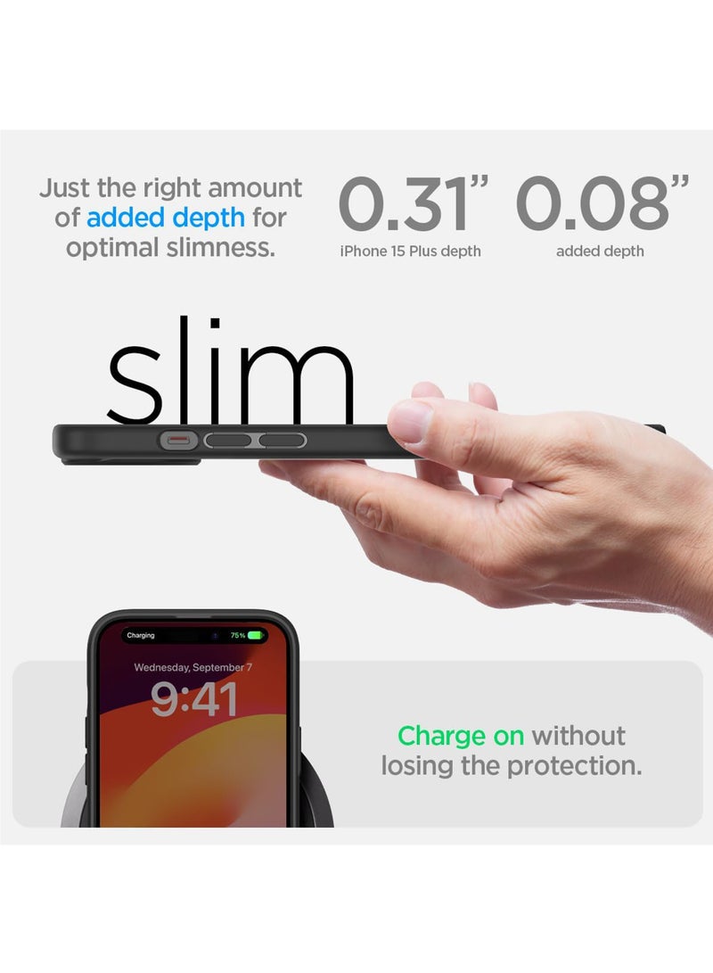 Rock Pow Ultra Hybrid Designed for iPhone 15 Plus Case Shockproof Dust-Proof Strong Durable Heavy Duty Full Body Rugged - Image 5